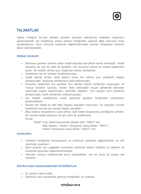 Talimatlar